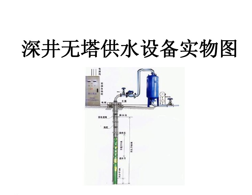 建始县井泵无塔式供水设备